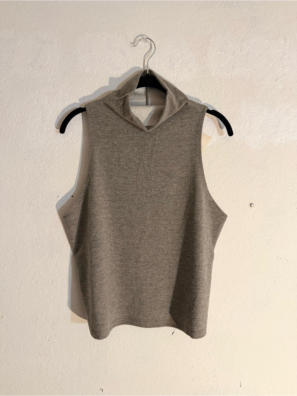 NWT | A New Day - Microfleece Tank Top/Mock Turtleneck | Gray | L